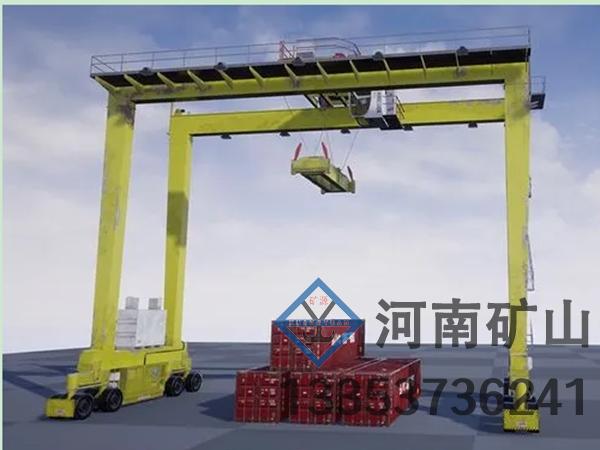 河北秦始皇岛轮胎集装箱起重机厂家设备坚固耐用安全可靠