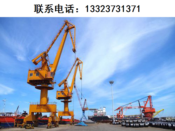 门座式起重机的回转