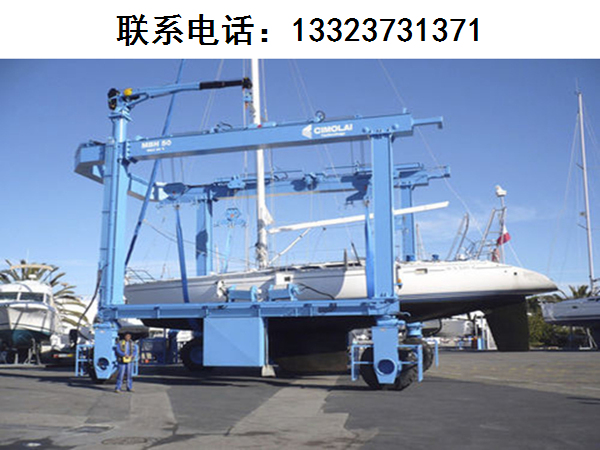 游艇搬运机的自动化核心